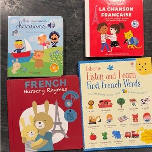 Listen and learn music sound KIDS FRENCH BOOKS